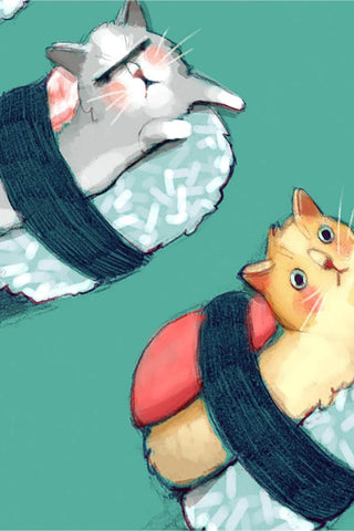 VALERIE BOIVIN Wish Card - Sushi