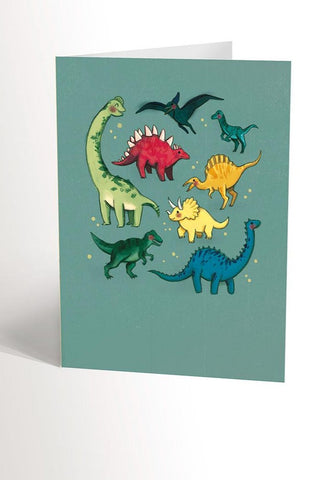VALERIE BOIVIN Wish Card - Full of Dinos