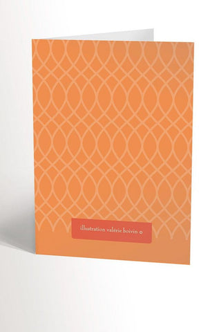 VALERIE BOIVIN Carte de Souhait - Hot Dog