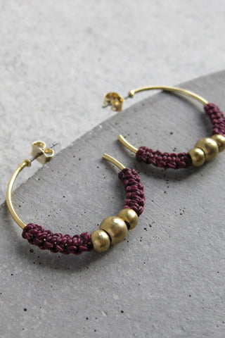 RAÏZ Boucles d'Oreilles Iris