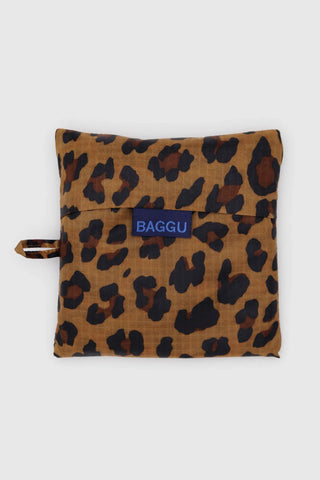 BAGGU Large Reusable Bag - Leopard