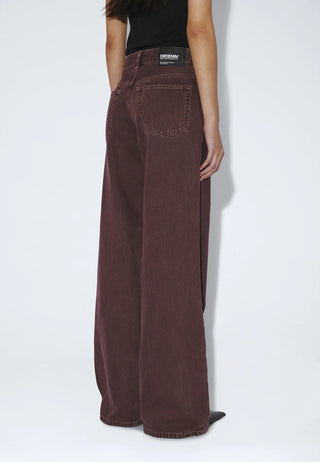 DR DENIM Jean Rhue - Washed Aubergine
