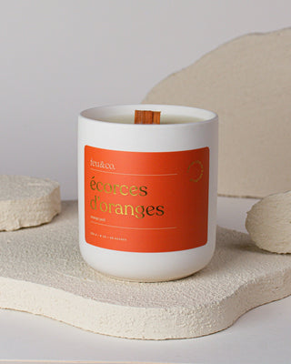 FEU & CO. Bougie Écorces d'Orange