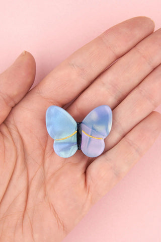 COUCOU SUZETTE Barrette Papillon Lavande
