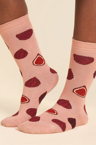COUCOU SUZETTE Chaussettes - Figue