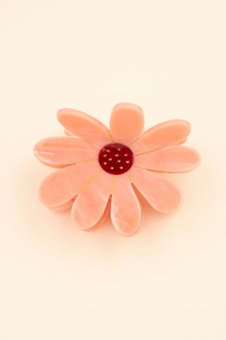 COUCOU SUZETTE Pince à Cheveux - Fleur Rose