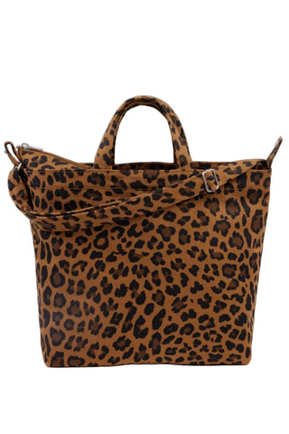 BAGGU Sac Duck Zip Horizontal - Léopard
