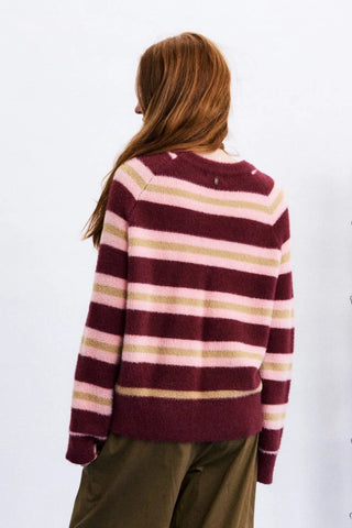 FRNCH Nara Sweater - Burgundy