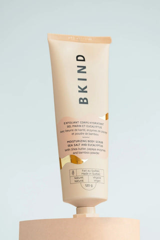 BKIND Exfoliant pour le Corps Hydratant - Sel marin et eucalyptus