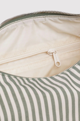 BAGGU Sac Meringue - Sage Stripe