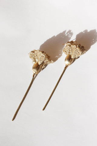 THIS ILK Boucles d'Oreilles Carnation - Gold