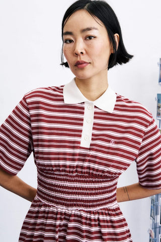 FRNCH Misen Dress - Burgundy