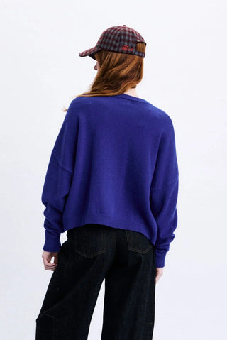 FRNCH Chichi Cardigan - Electric Blue