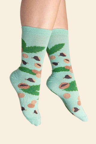 COUCOU SUZETTE Chaussettes - Châtaigne