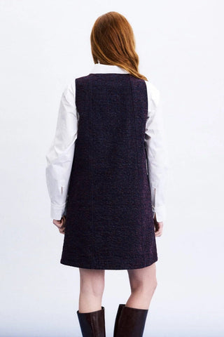 FRNCH Seochon Dress - Burgundy