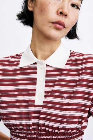 FRNCH Misen Dress - Burgundy