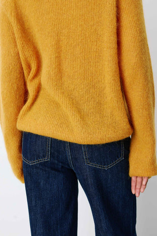 GRACE & MILA Pull Polo Alevan - Ocre