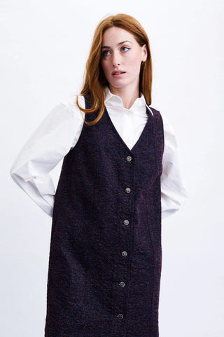FRNCH Seochon Dress - Burgundy