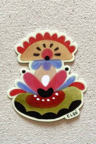 ELBÉ Autocollant Petit