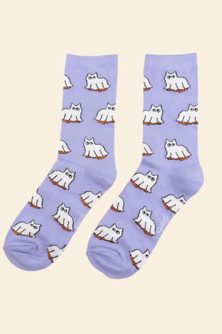 COUCOU SUZETTE Chaussettes - Chat Fantôme