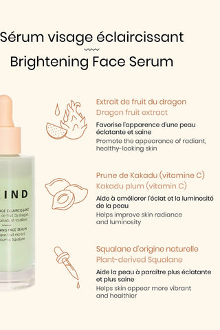 BKIND Sérum Visage - Éclaircissant