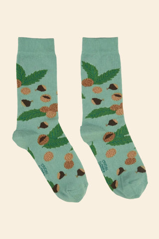 COUCOU SUZETTE Chaussettes - Châtaigne