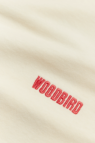 WOODBIRD T-Shirt Balo Mono - Blanc