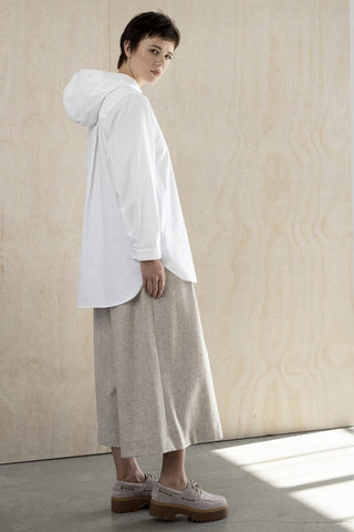 BODYBAG Chemise à Capuche Saville - Blanc
