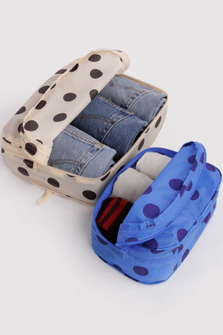 BAGGU Packing Cube Set - Polka Dot Mix