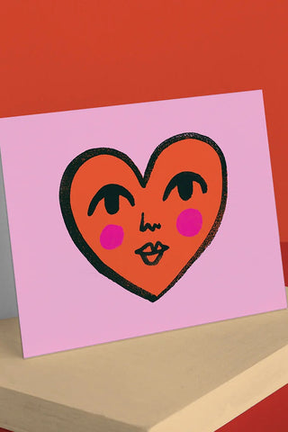 PAPEROLE Carte Petit Coeur