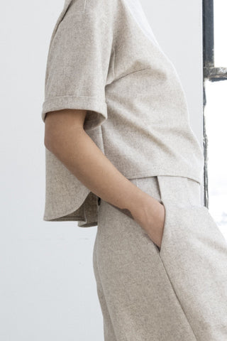 BODYBAG Blouse Sussex - Sand