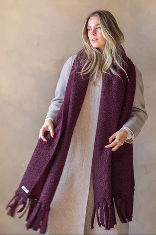 GIBOU Foulard Molletonné Bouclé