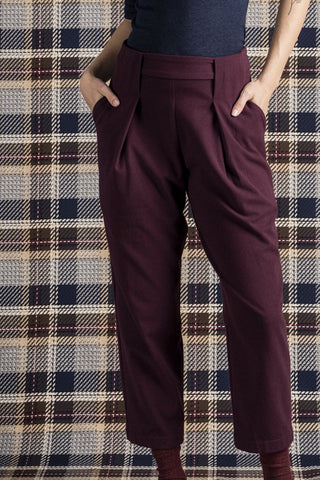 BODYBAG Pantalon Olden - Wine