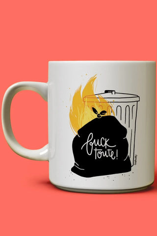 OUI MANON Tasse - Fuck Toute