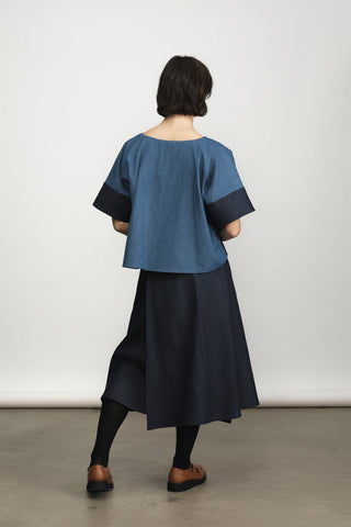JENNIFER GLASGOW Jupe Sakia - Denim