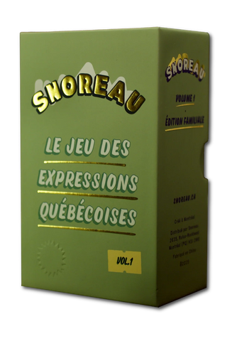 SNOREAU Quebec Expressions Game Vol. 1