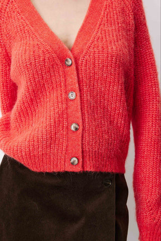 GRACE & MILA Cardigan Saluda - Sangine