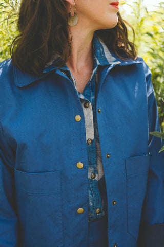 KAZAK Veste Tsugas - Denim Cobalt