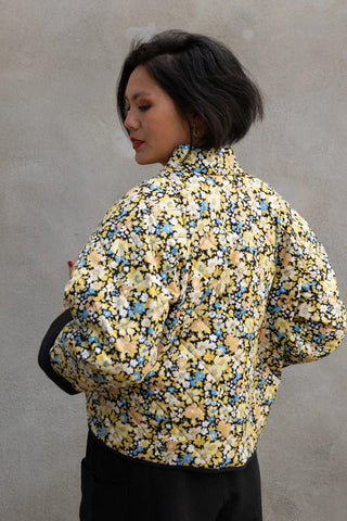 KAZAK Veste Artémisia  - Fleurs Jaunes