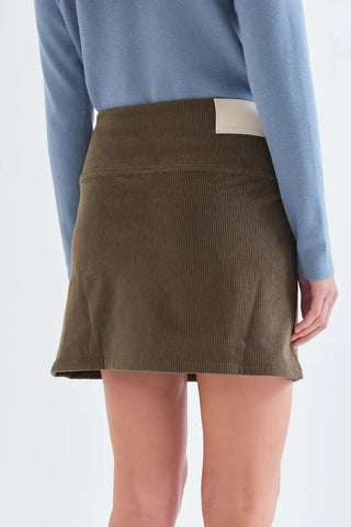 COMPANIA FANTASTICA Jupe Corduroy - Kaki