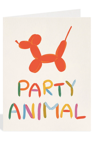 HALFPENNY POSTAGE Carte Party Animal