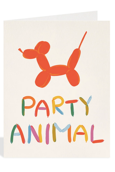 HALFPENNY POSTAGE Carte Party Animal