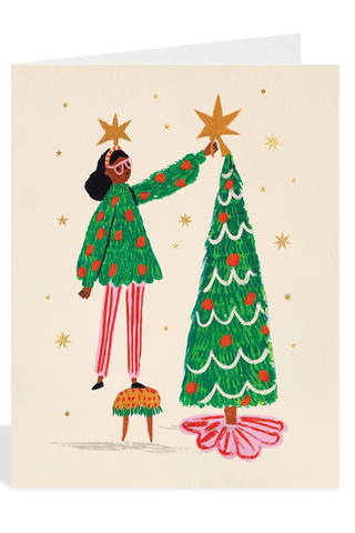 HALFPENNY POSTAGE Carte All Baubled Up