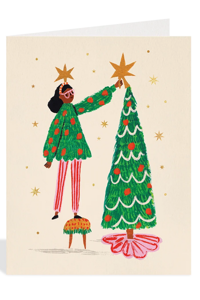 HALFPENNY POSTAGE Carte All Baubled Up