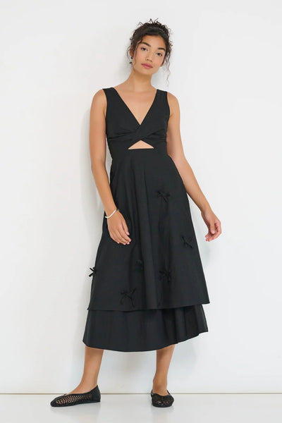 DORSALI Robe Twisted Basics - Noir