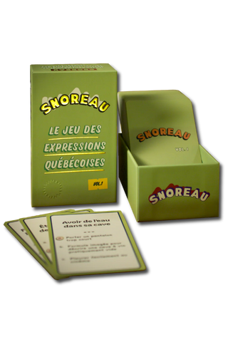 SNOREAU Quebec Expressions Game Vol. 1