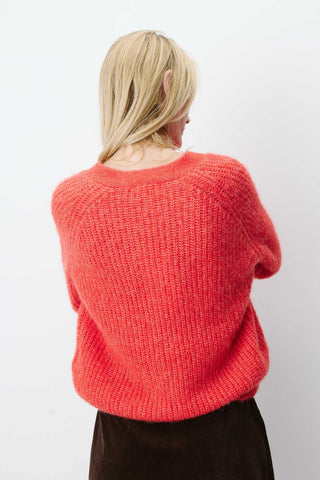 GRACE & MILA Cardigan Saluda - Sangine