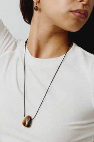 TWENTY COMPASS Collier Fawn