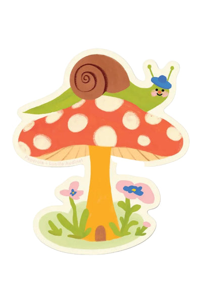 PAPEROLE Autocollant Escargot