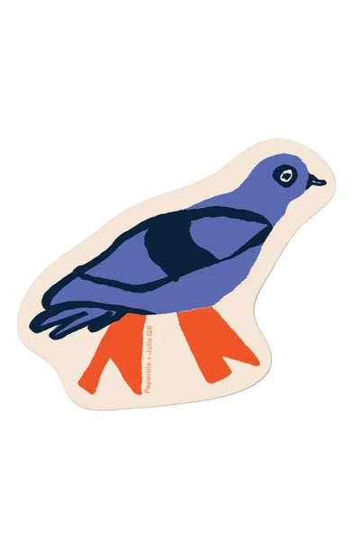 PAPEROLE Autocollant Pigeon
